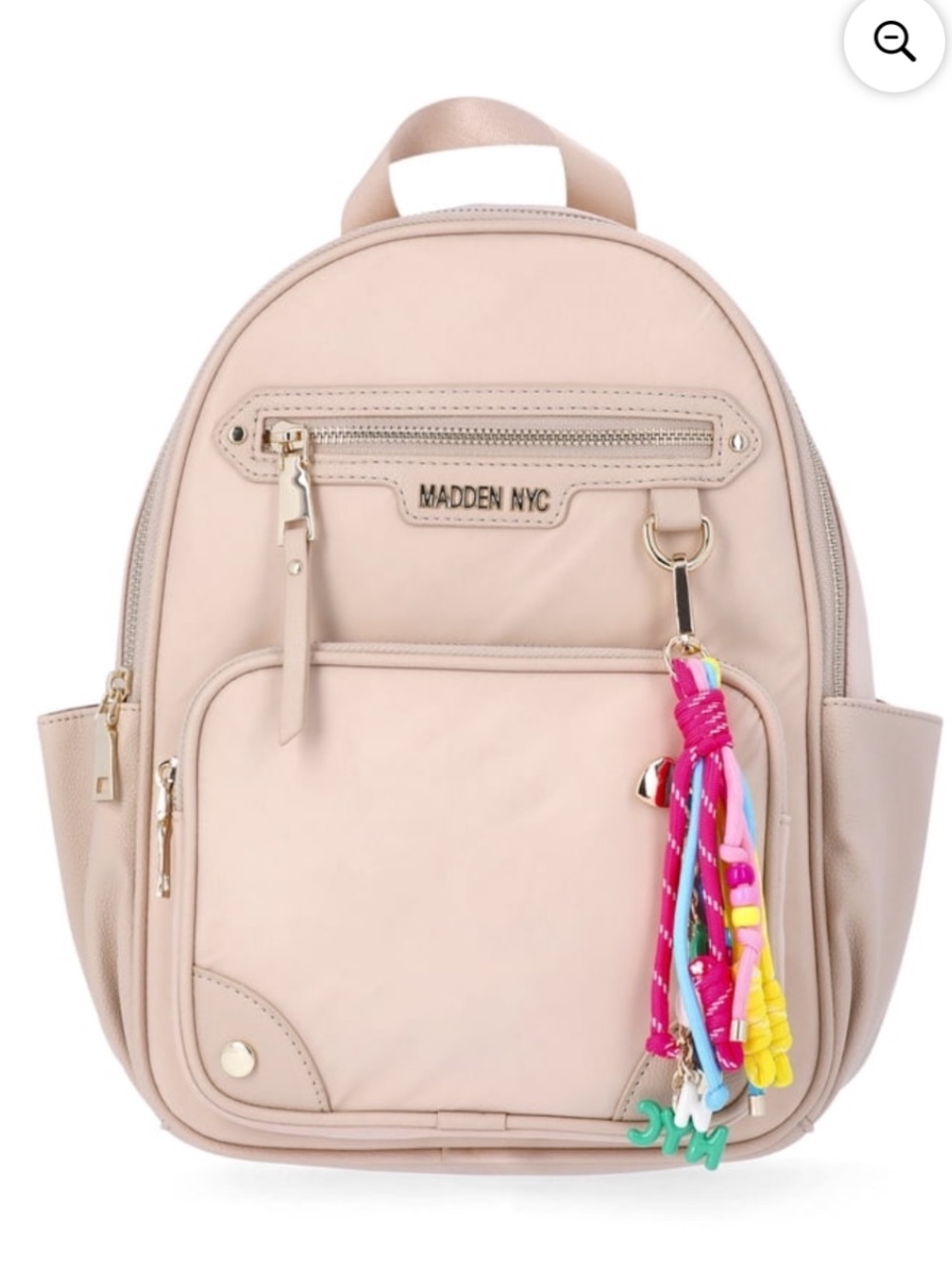 Madden NYC Women's Dome Core Satin Backpack